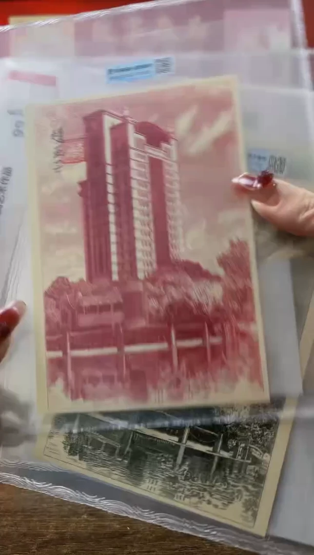 【闪购商品】精品手工钢凹版雕刻艺术作品-红楼