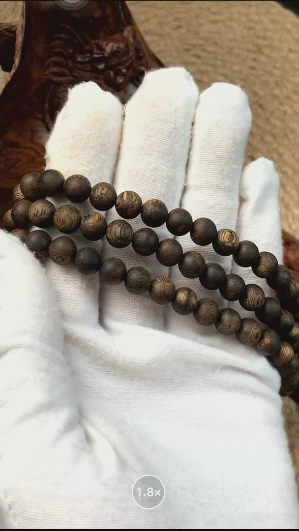 手串沉香7mm沉香长串