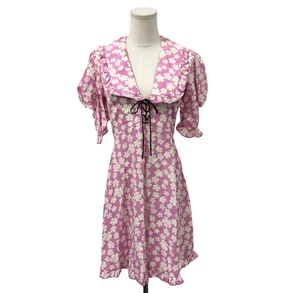 妃鱼/谬谬/真丝/连衣裙/95新/M6/24