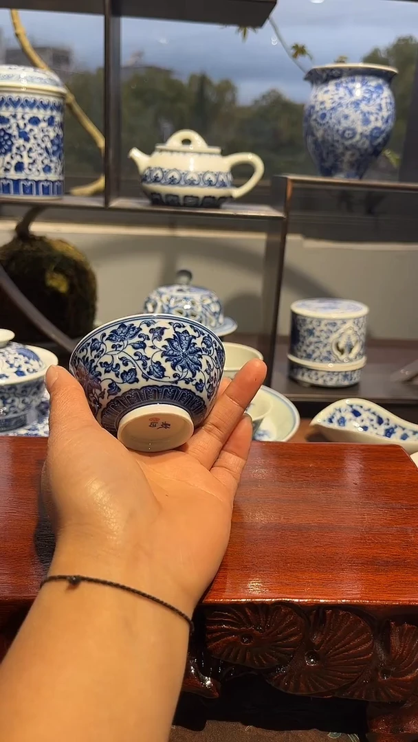 镹曰茶闲手工手绘茶具