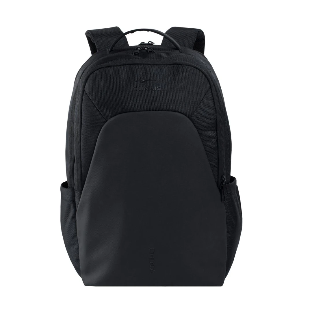 SUNAIS/舒莱狮舒莱狮商务双肩包户外休闲黑色简约双肩背多功能包