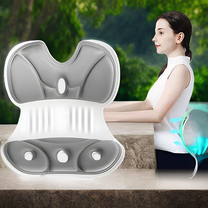 【同款护腰神器】人体工学护腰垫久坐舒适减压家用办公椅垫腰部支撑