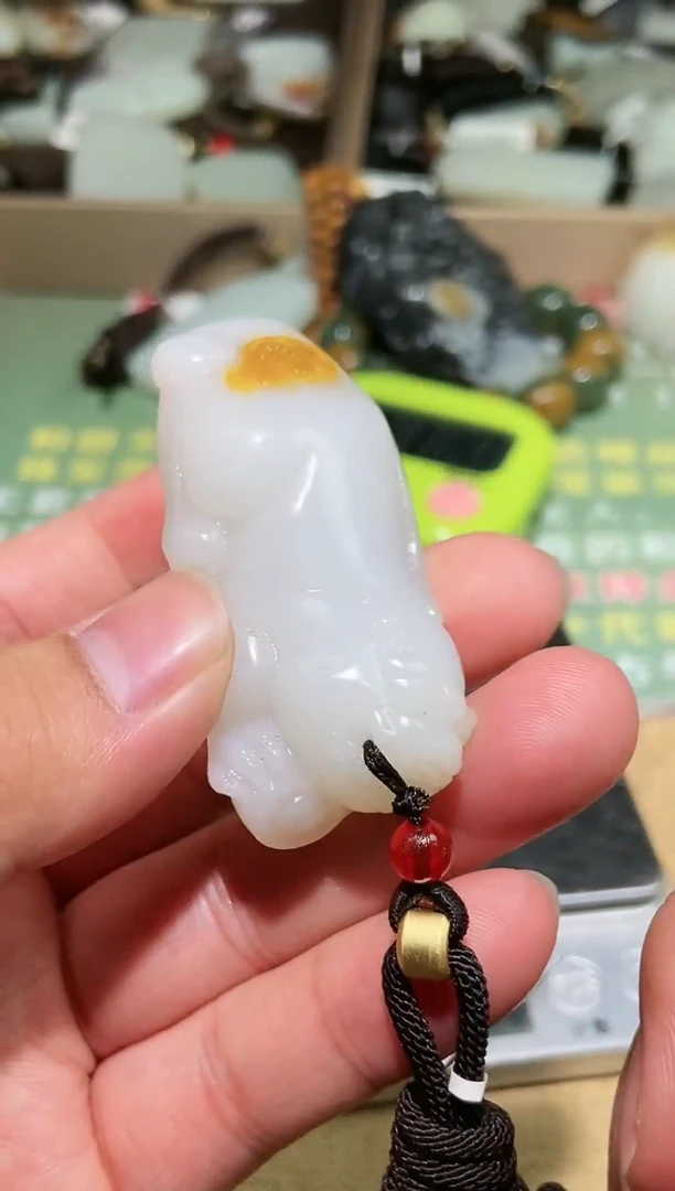 颈饰未镶嵌和田玉多样性拍一发一2725