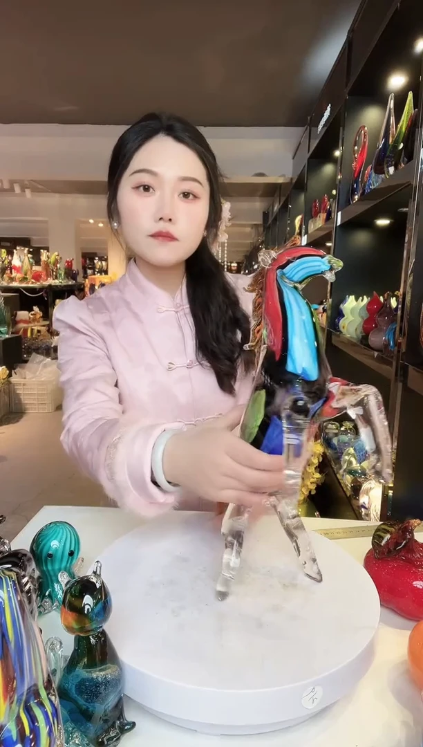 【闪购商品】茶盏琉璃摆件家居摆件