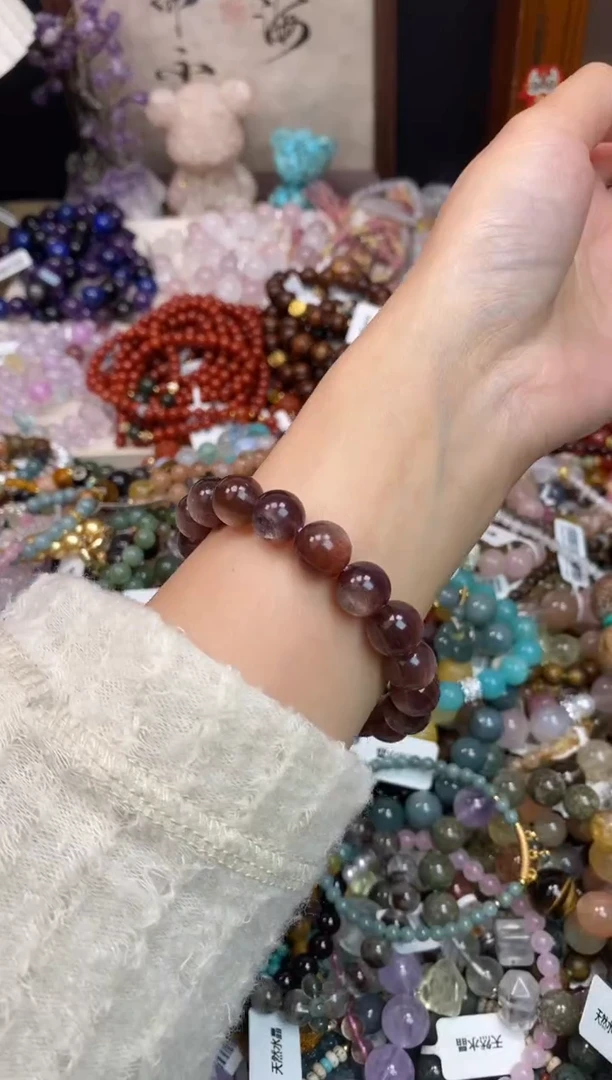 未镶嵌手链紫晶426