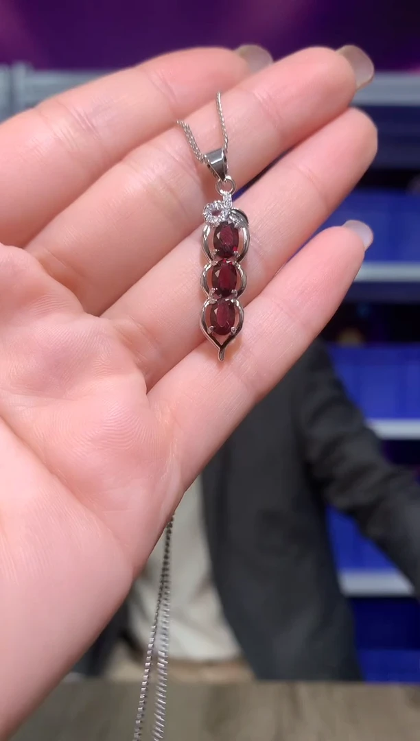 吊坠(赠链)未镶嵌石榴石【宝石世家严选】
