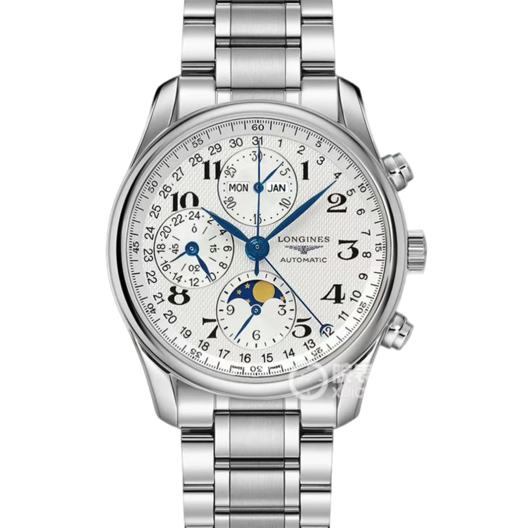 99新 Longines/浪琴 竞品专属/浪琴名匠八针月相/40mm/29300