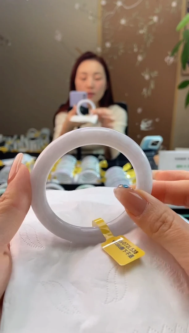 未镶嵌手镯翡翠53.7圈口t