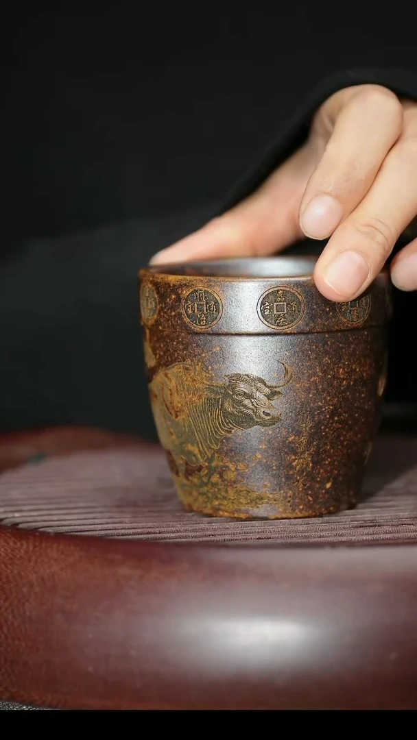 茶杯紫砂紫砂主人杯福利放漏