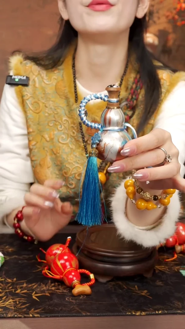 75--大漆开口小葫芦----88