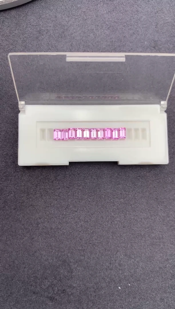 裸石彩色蓝宝石1.9ct粉蓝宝  GH  定制