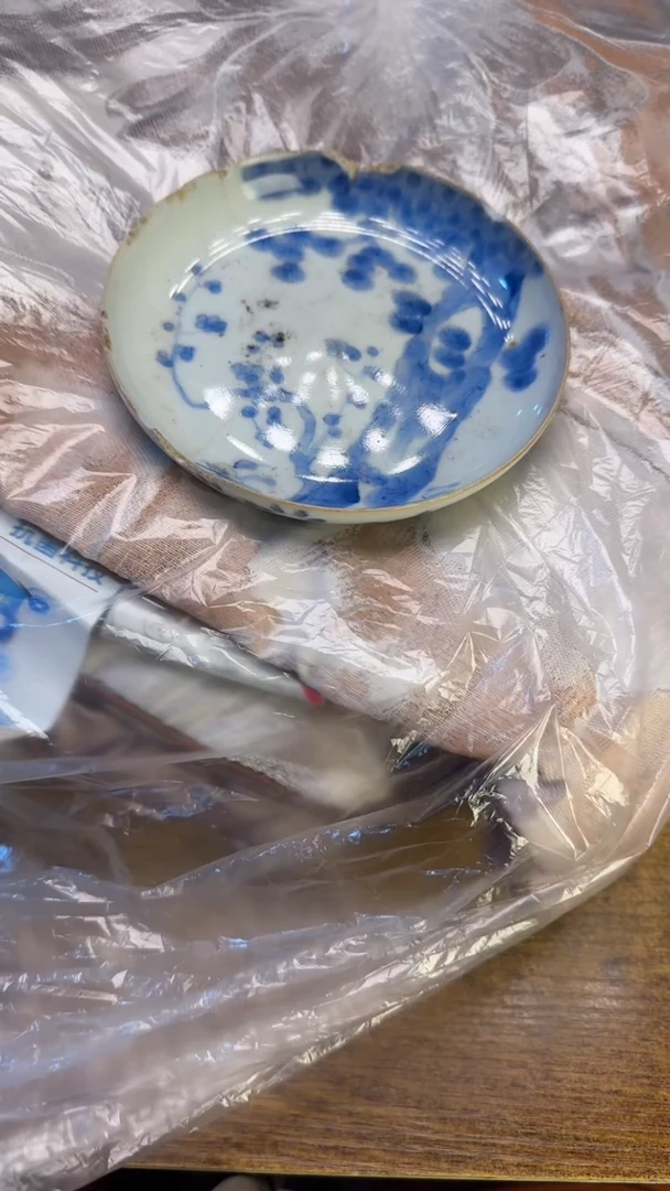 兰*瓷器瓷器瑕疵破破36