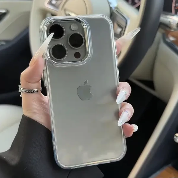 电镀金属框适用苹果1615手机壳iPhone华为vivo小米oppo防摔透明