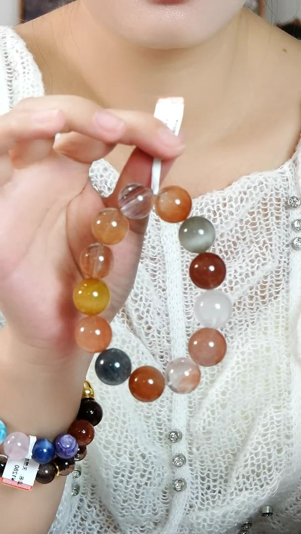 未镶嵌手链发晶?*曦水晶手串彩兔毛