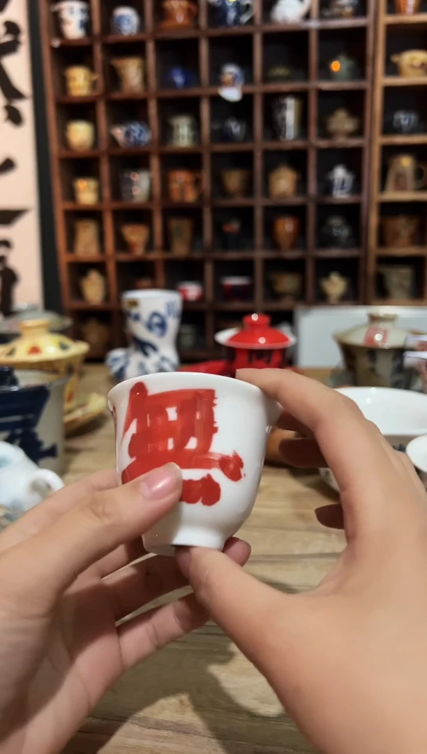 【闪购商品】观云听雨原创手绘茶具