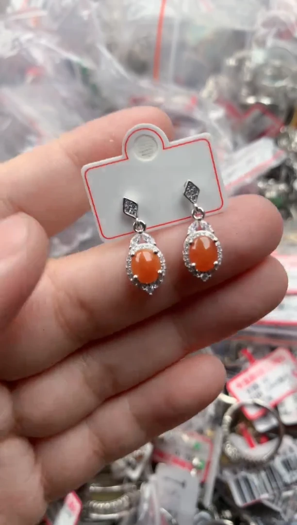 银S925镶嵌戒指翡翠1515   2