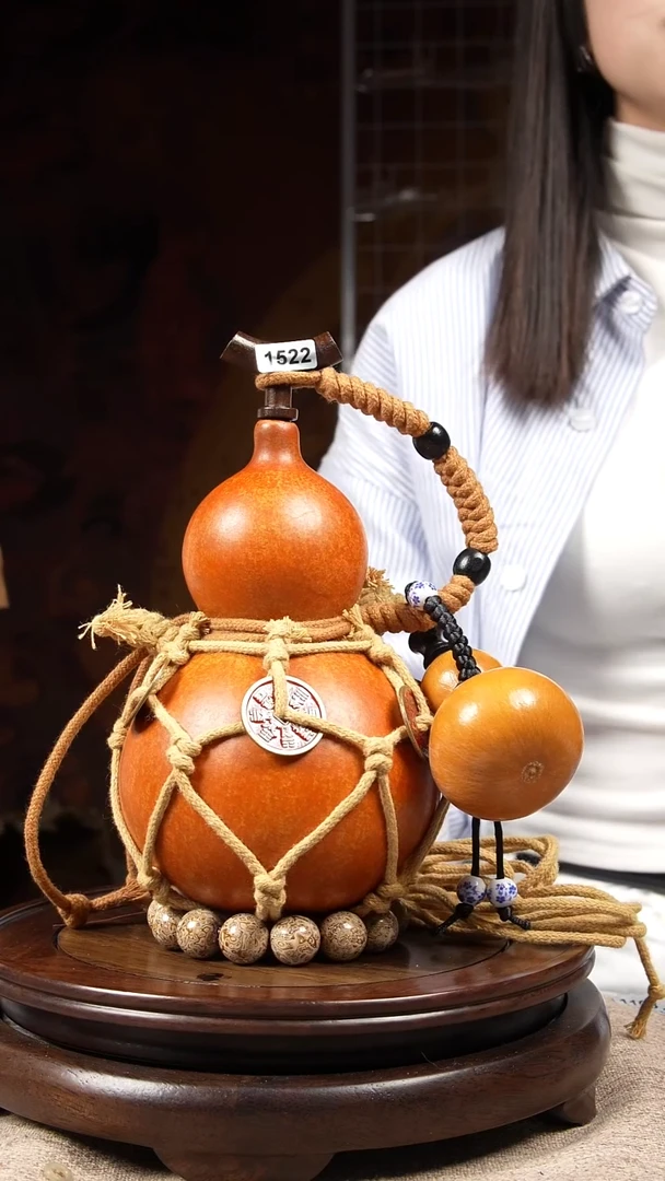 【闪购商品】1522大漆酒葫芦一物一拍【450ml】