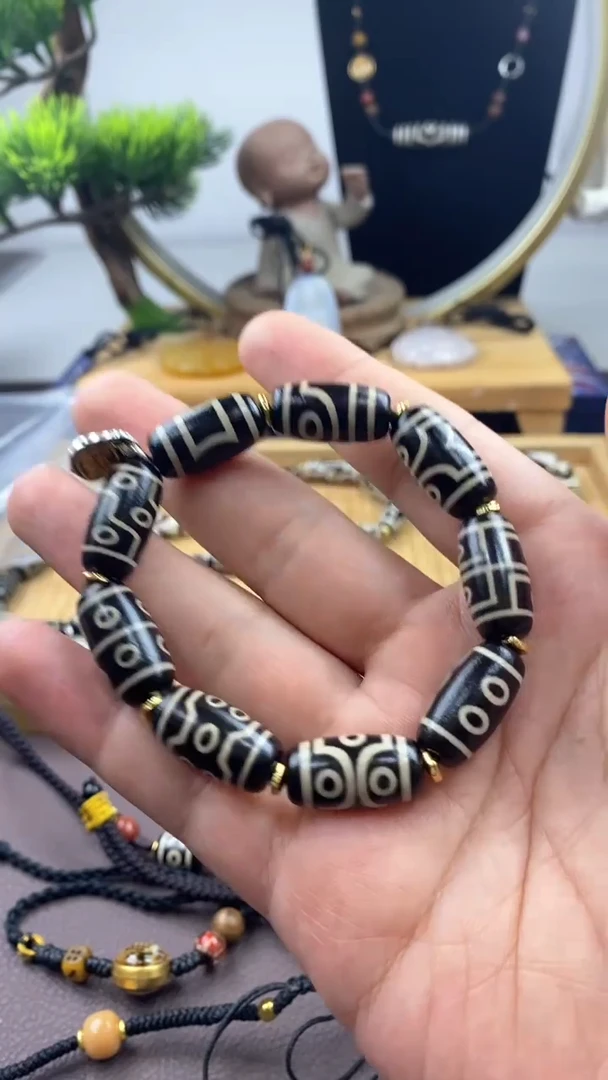 玛瑙/玉髓散珠天珠