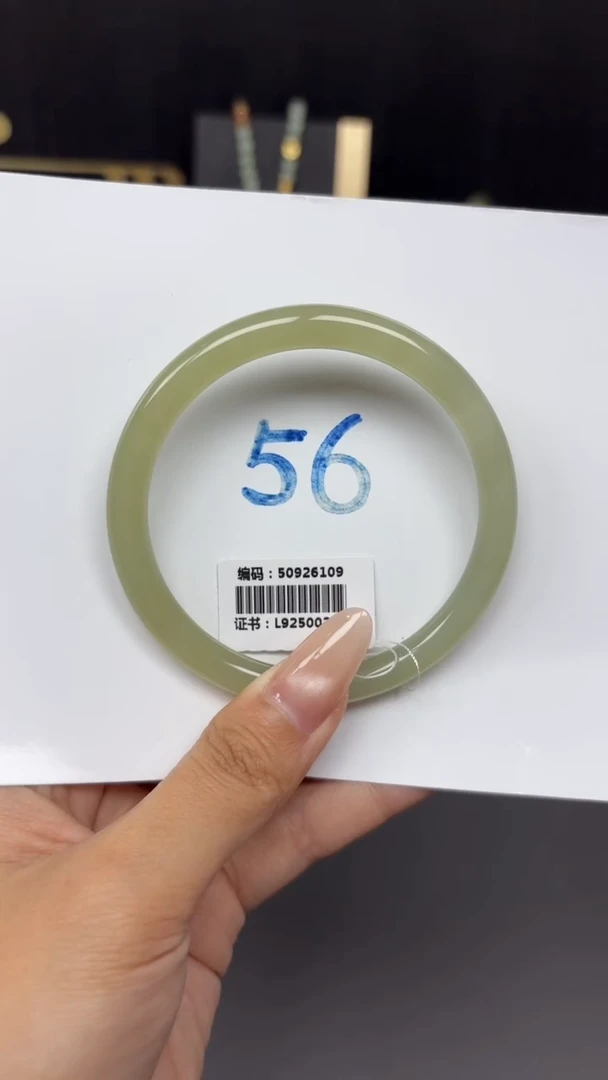 未镶嵌手镯和田玉6109