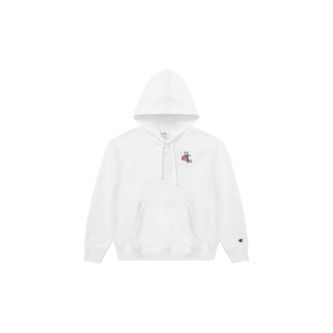 Champion冠军运动休闲宽松花卉刺绣logo纯色女款卫衣EW-VSW11-01