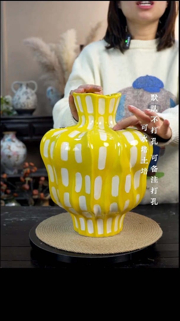 摆件陶瓷108景德镇高档陶瓷花瓶