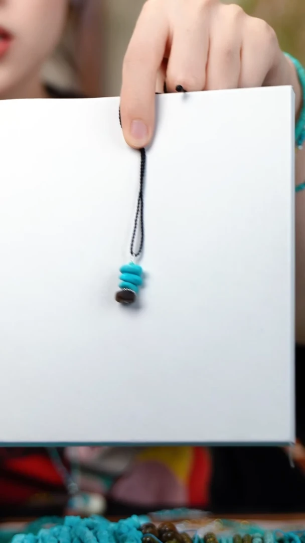 玛瑙/玉髓项链未镶嵌许愿塔