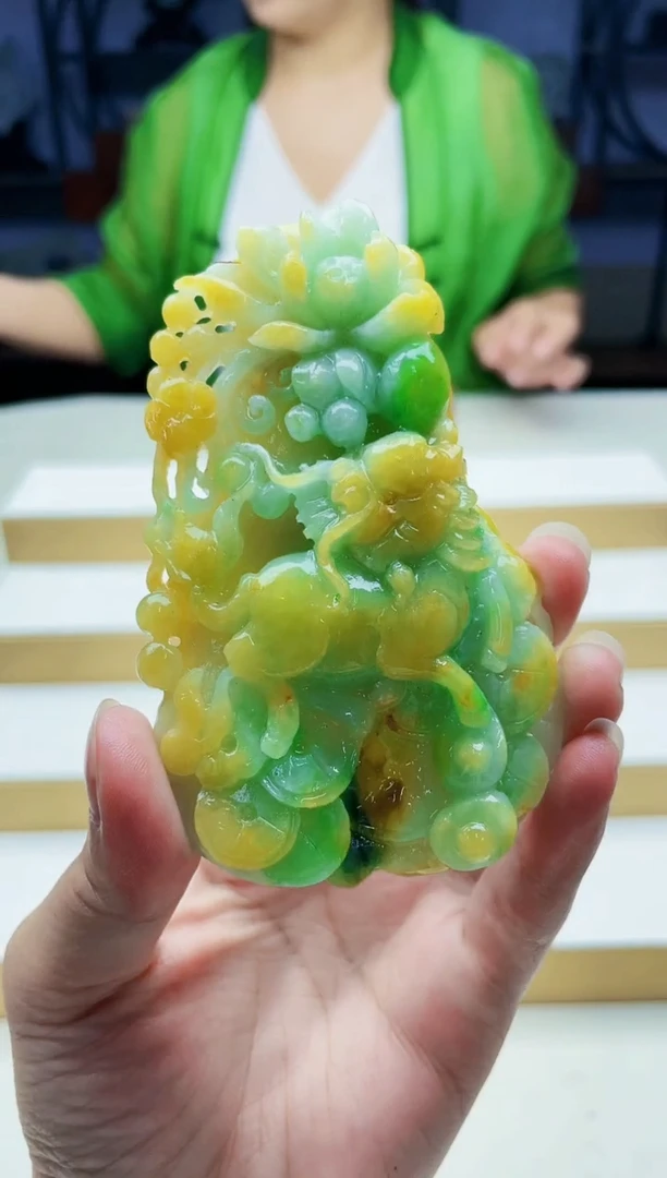 未镶嵌定制翡翠毛货09160242