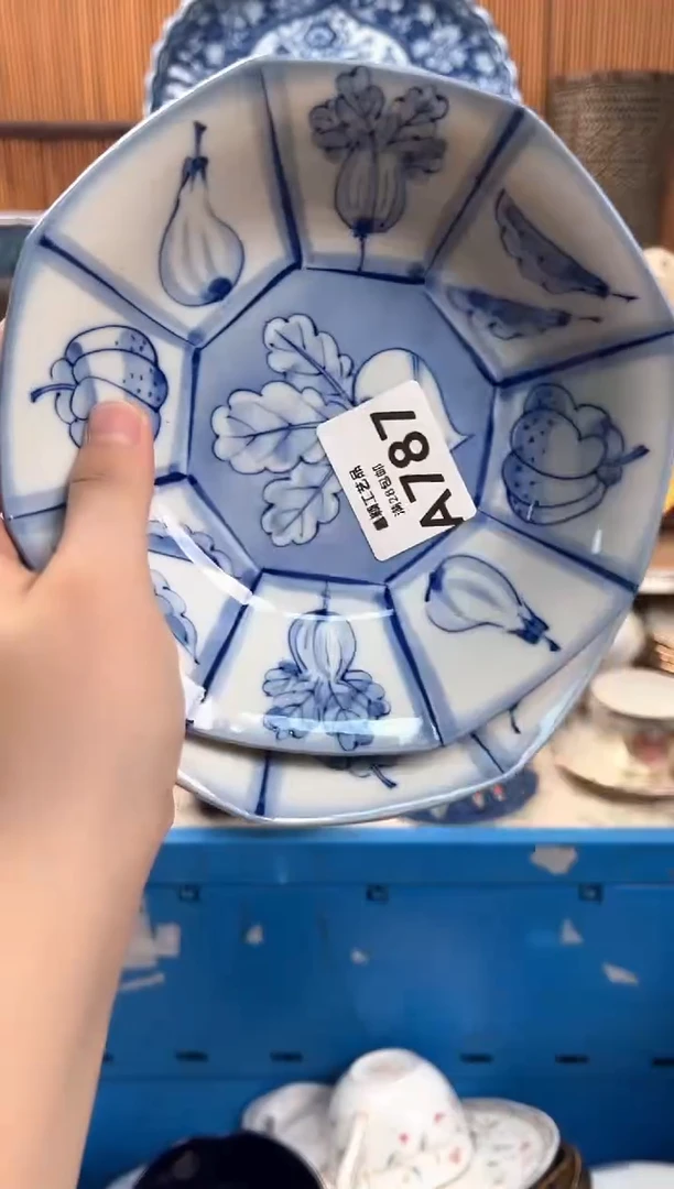 瓷片@****圈787A 杯子 盘子 碗