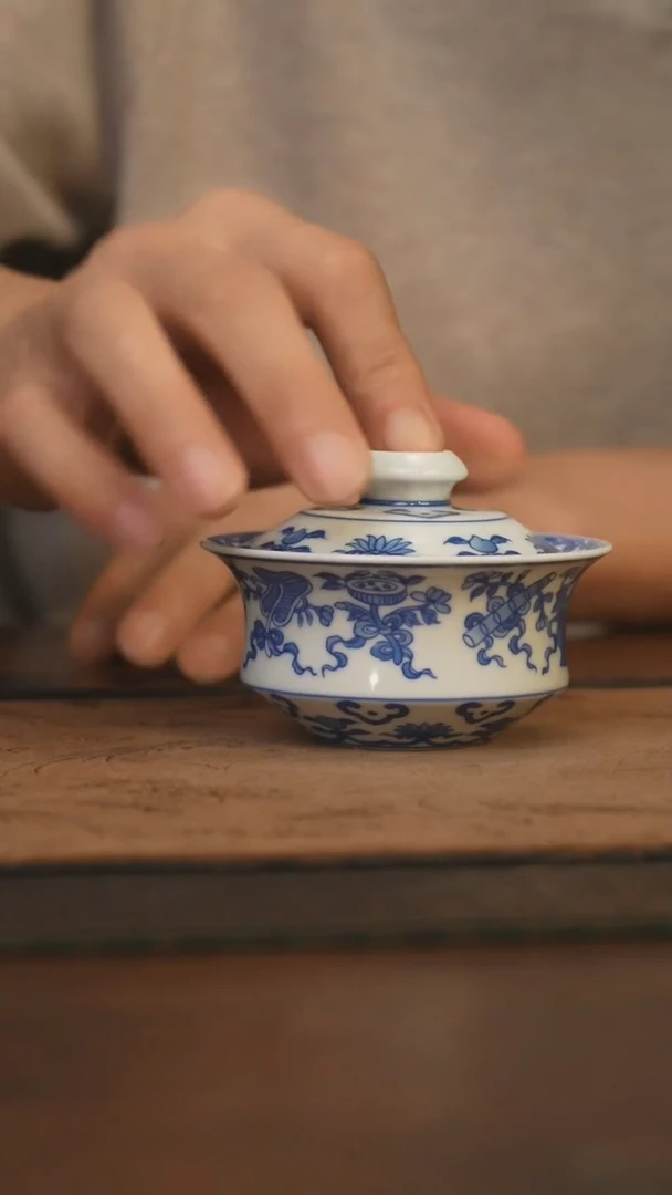 瓷片柴窑青花破价福利