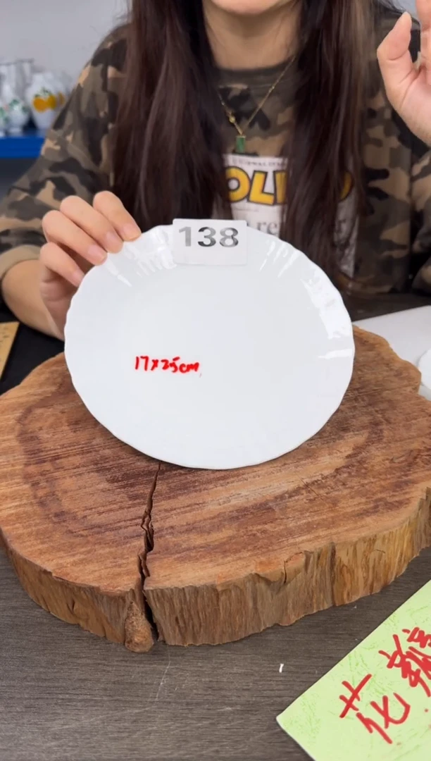 陶瓷高温瓷（玉泥骨碟）138