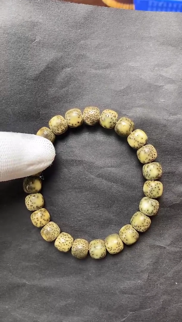 星月菩提手串10x9 青花大眼单串