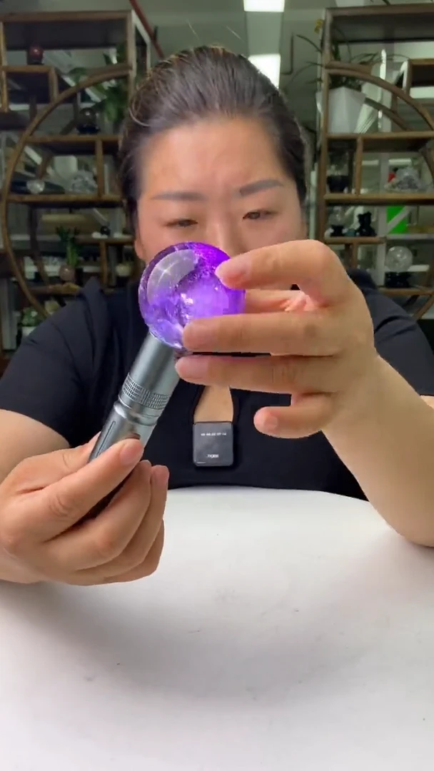 球未镶嵌水晶紫水晶球D548