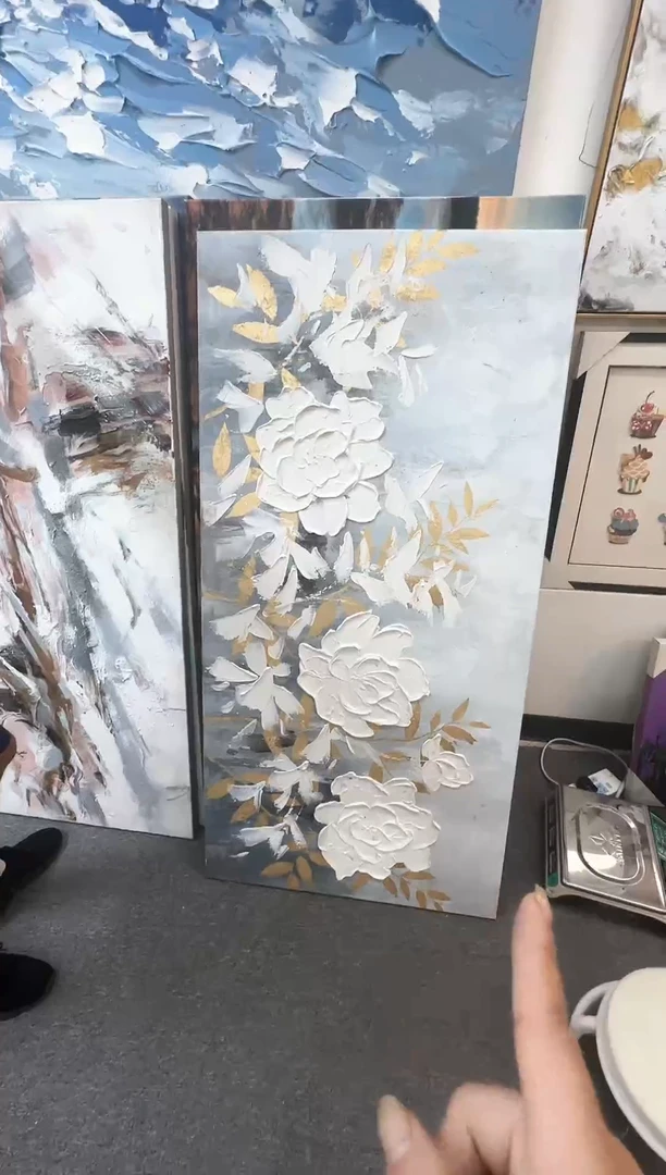 168现代艺术油画装饰画 150*70