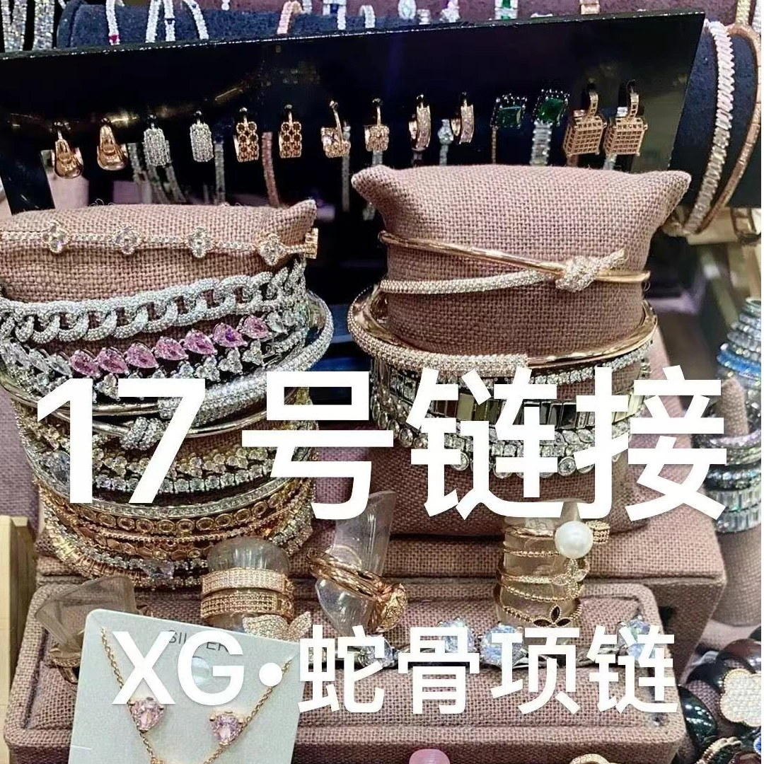 合金项链 蛇骨项链17