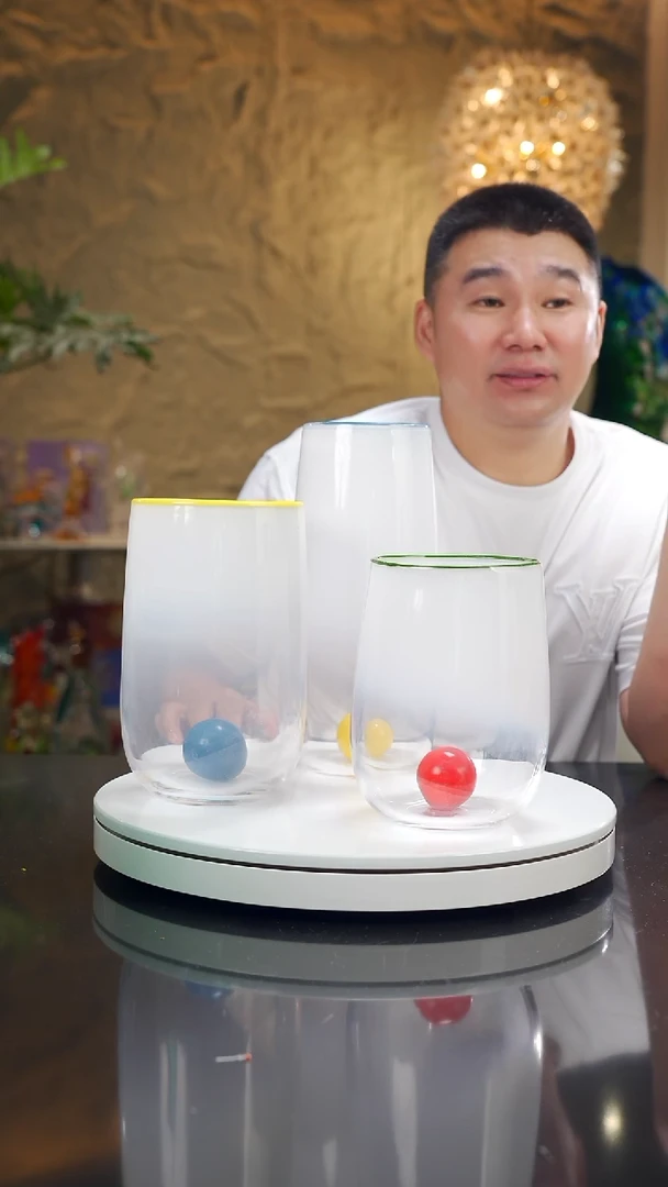 摆件文*设计款花瓶摆件一套三只