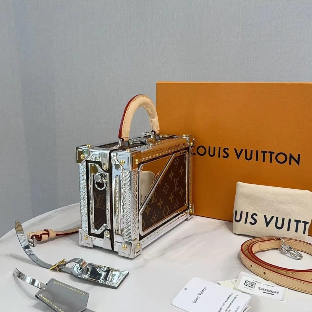 95新 LouisVuitton/路易威登 坤球奢选lv谷爱凌秀款限定盒子包