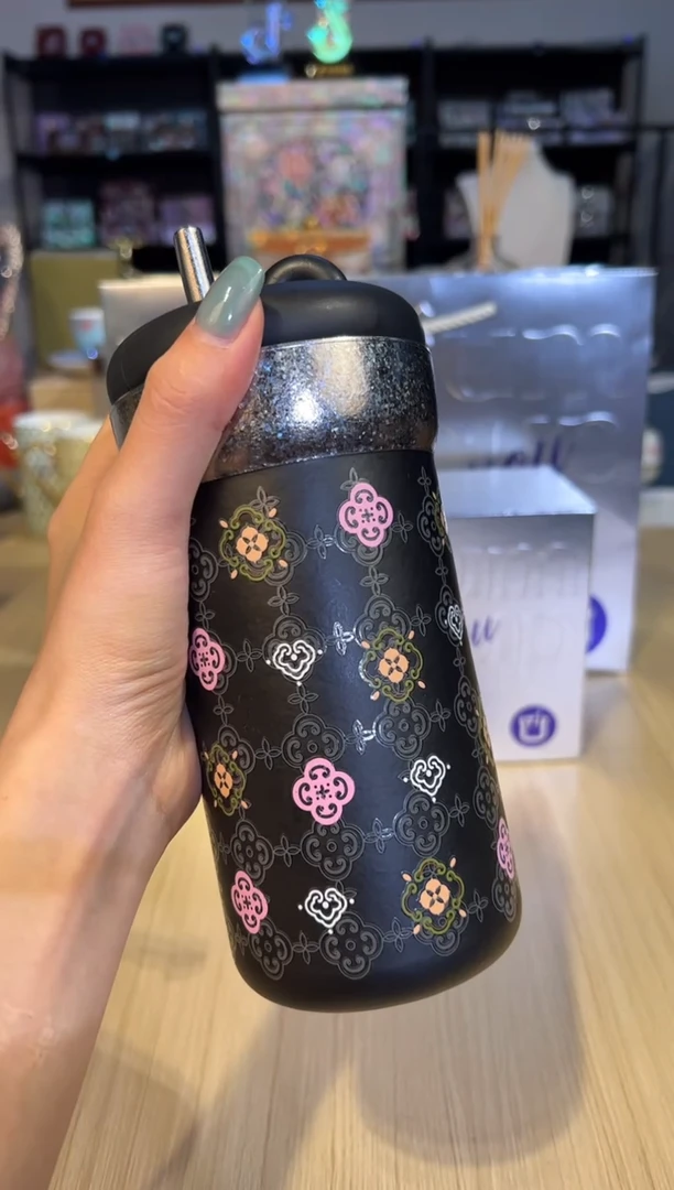 小圆墩钛杯（500ML）玄霓锦色