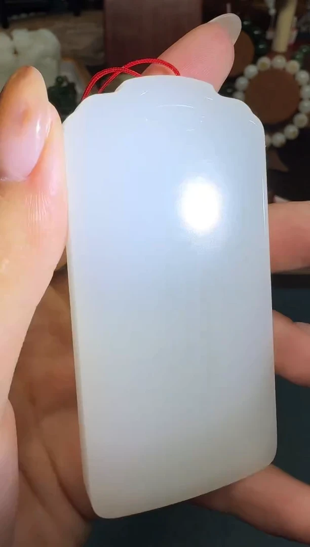 未镶嵌和田玉（子料）挂件亿**帅111