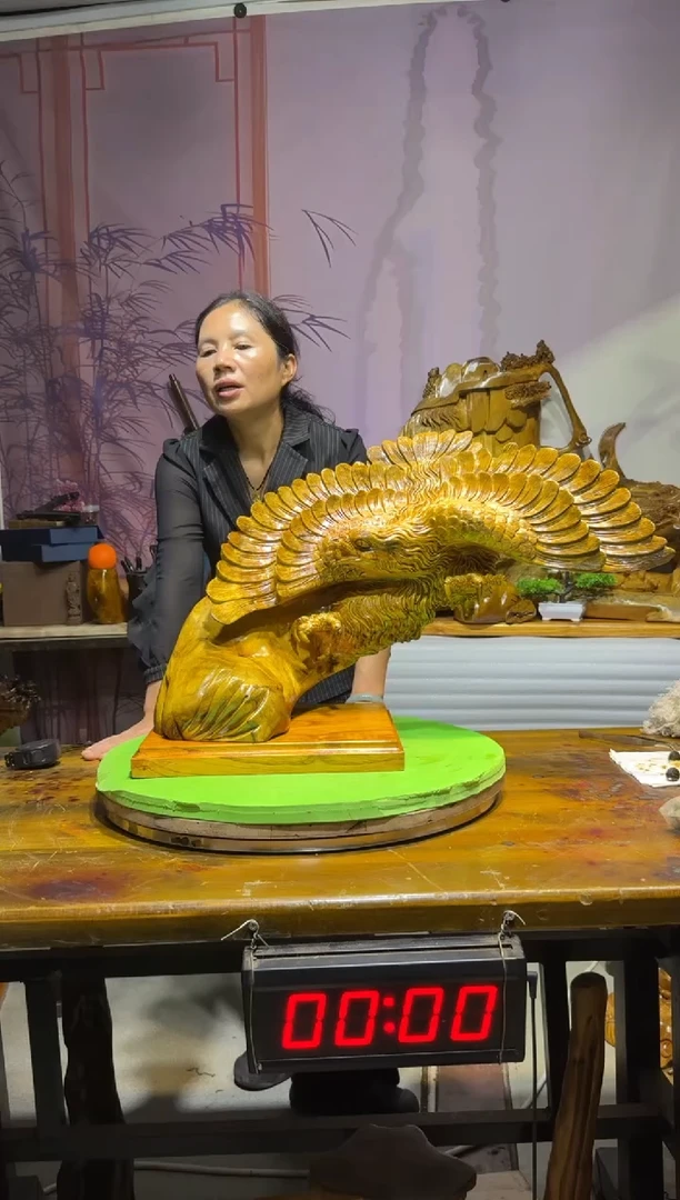 金丝楠楠****楠金丝楠木枯木摆件