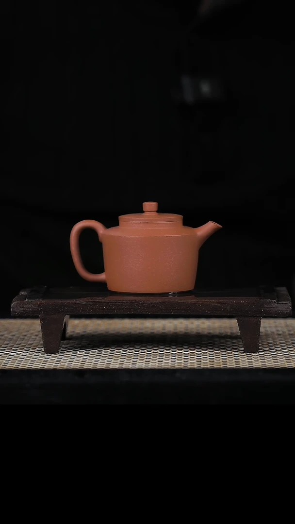 【闪购商品】手工原矿生砂朱泥折肩宫灯