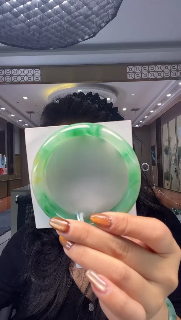 合金手镯石英质玉（非洲翠）58