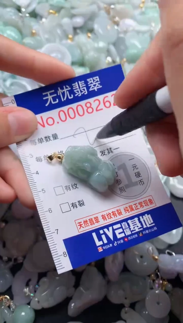 颈饰未镶嵌翡翠8262