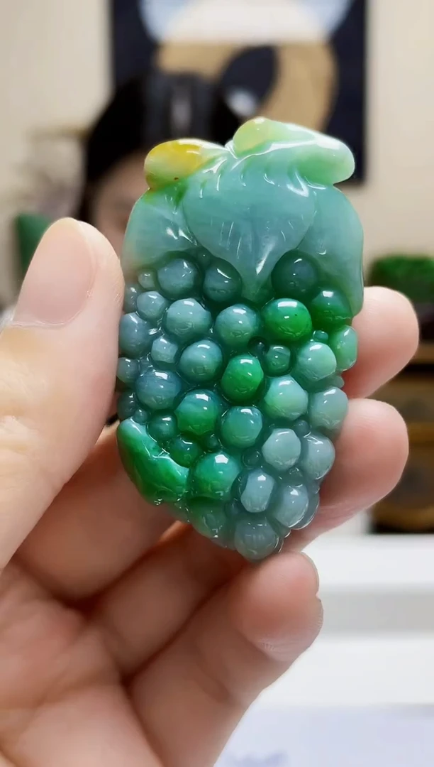 未镶嵌定制翡翠吊坠194