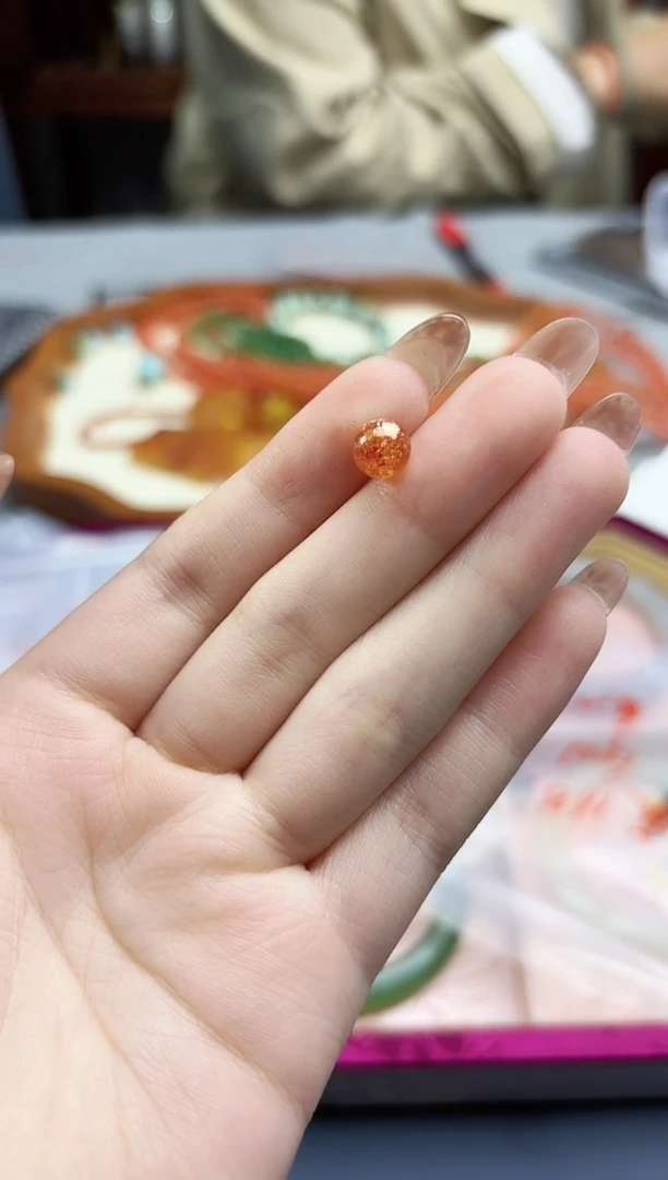 未镶嵌配饰日光石金太阳单珠配饰GW