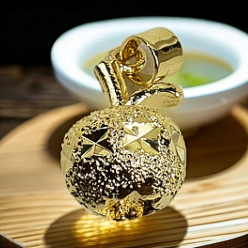 金色雅翠高奢精选吊坠CM06