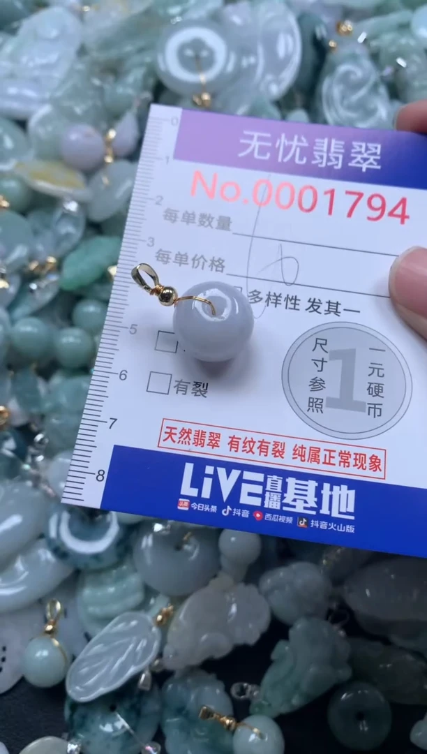 颈饰未镶嵌翡翠1794