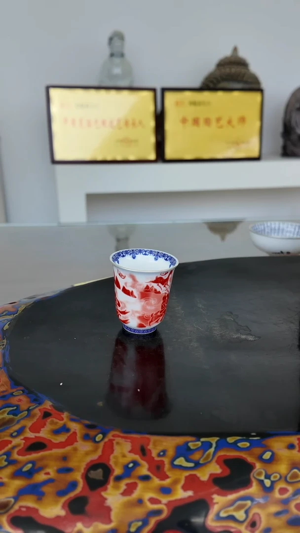 何赋森甄选——九色鹿闻香杯