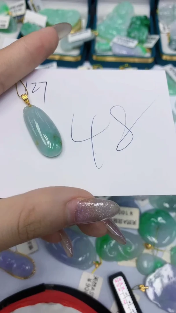颈饰未镶嵌翡翠翡翠1111