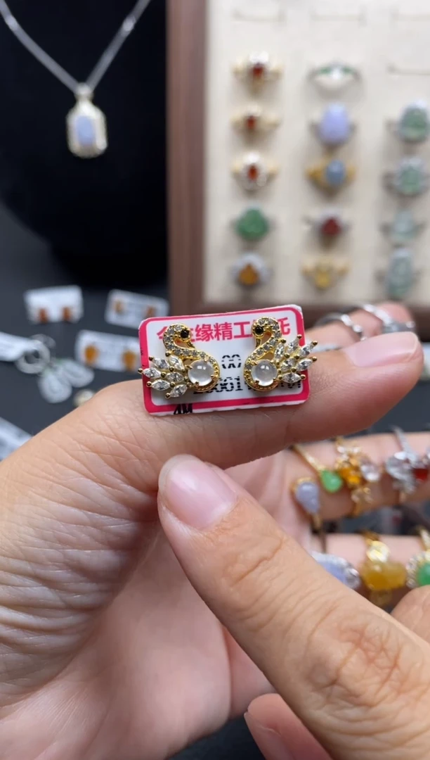 银S925镶嵌戒指翡翠1111