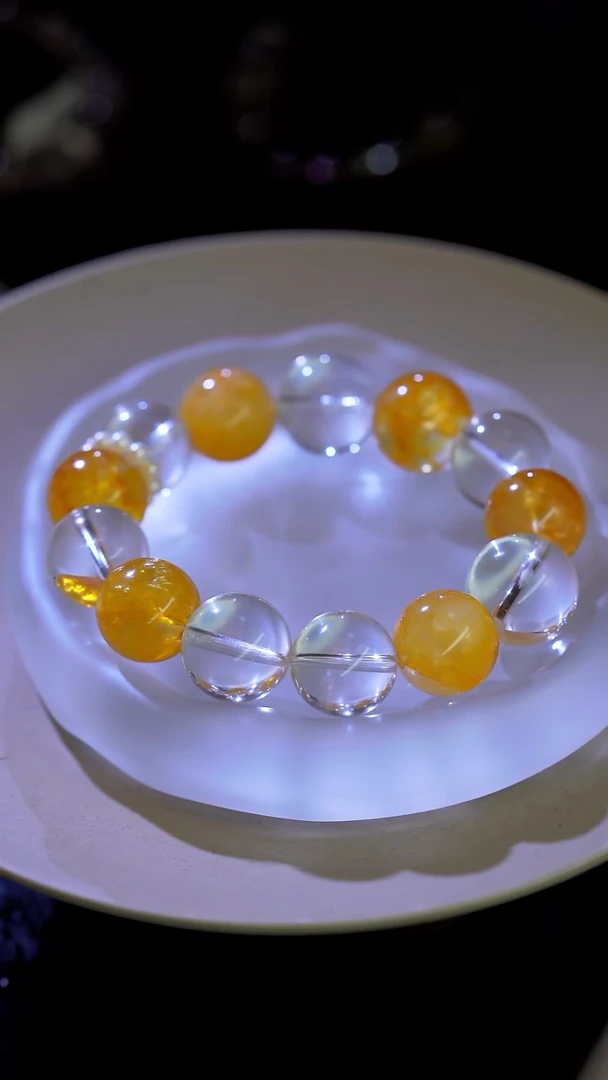 水晶手链未镶嵌A*y水晶手串